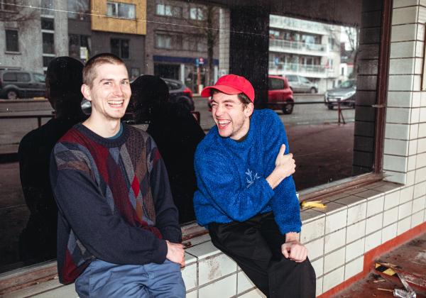 Michiel Deprez (links) en Ruben Mardulier (rechts) (c) Michiel Devijver